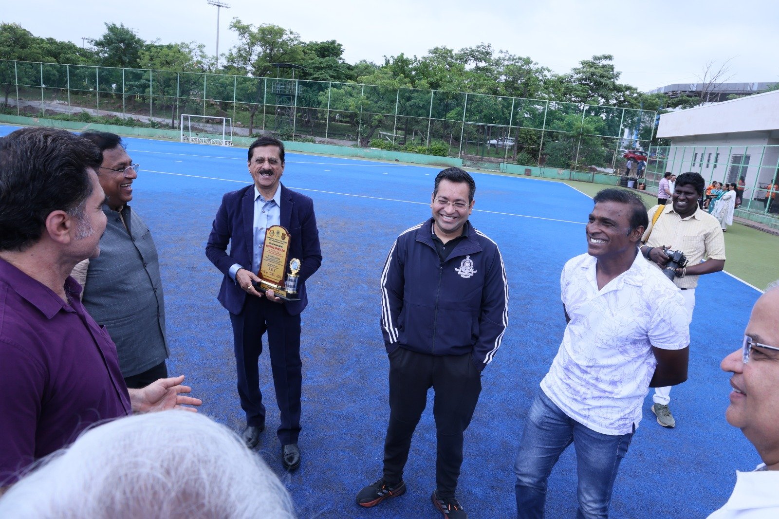 Celebrates Tthe 121ST Birth Anniversary Of Hockey Legend Major Dhyanchand
